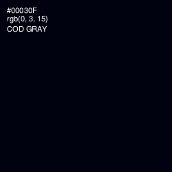 #00030F - Cod Gray Color Image